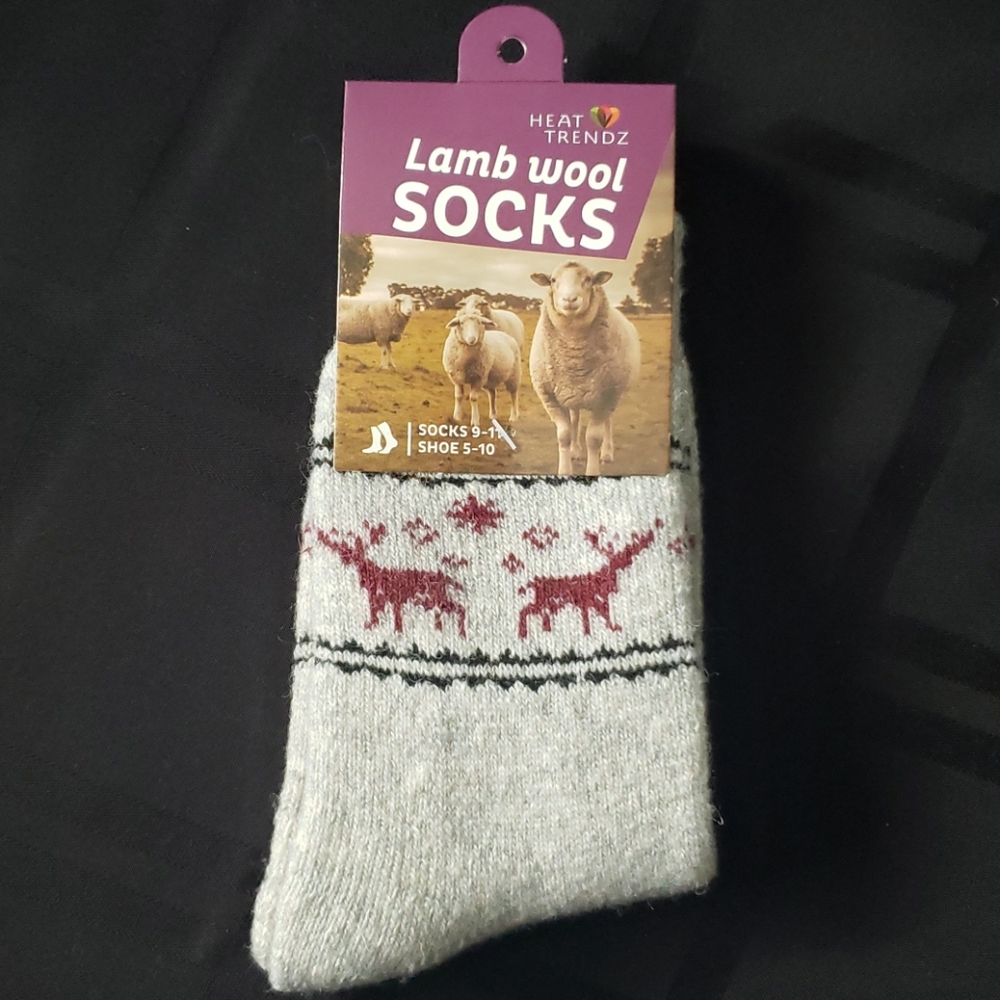 Lamb wool socks